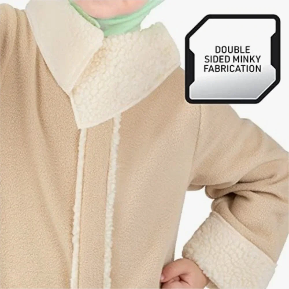 Star‎ Wars Mandalorian Grogu Toddler Costume Robe Headpiece 3T 4T NEW